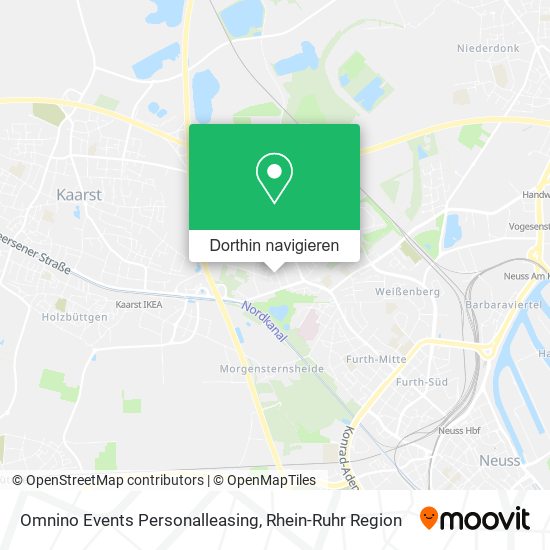 Omnino Events Personalleasing Karte