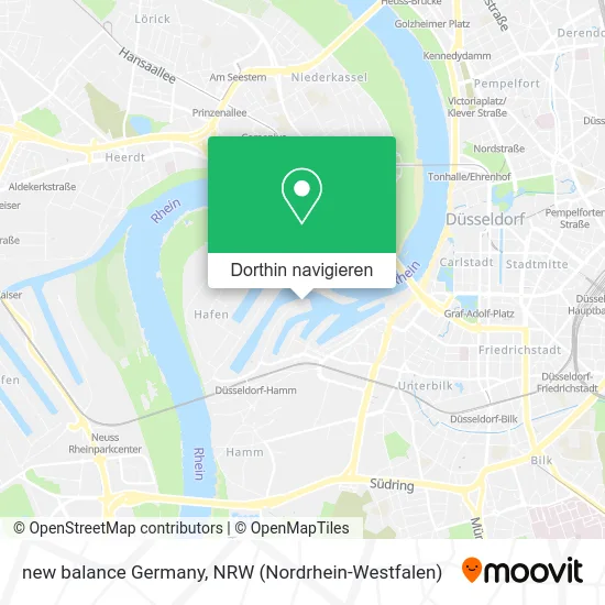 new balance Germany Karte