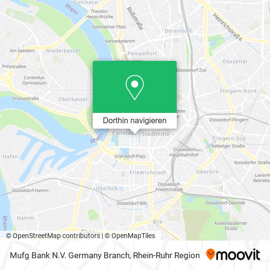 Mufg Bank N.V. Germany Branch Karte