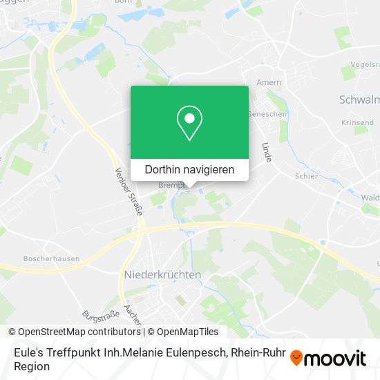 Eule's Treffpunkt Inh.Melanie Eulenpesch Karte