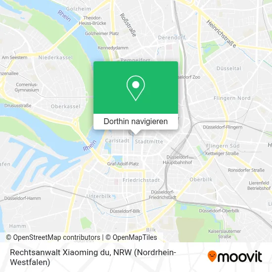 Rechtsanwalt Xiaoming du Karte