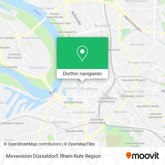 Movevision Düsseldorf Karte