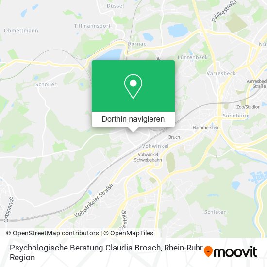 Psychologische Beratung Claudia Brosch Karte