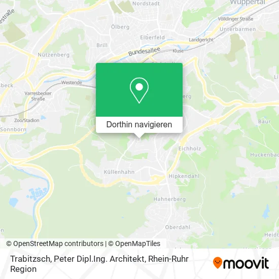 Trabitzsch, Peter Dipl.Ing. Architekt Karte