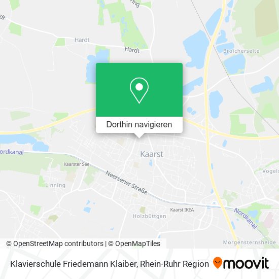 Klavierschule Friedemann Klaiber Karte