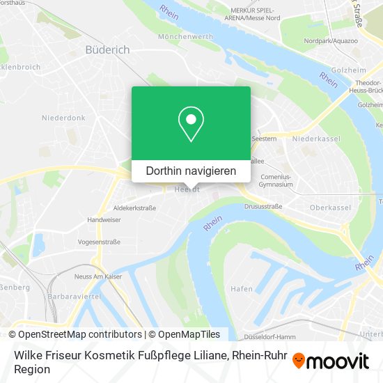 Wilke Friseur Kosmetik Fußpflege Liliane Karte