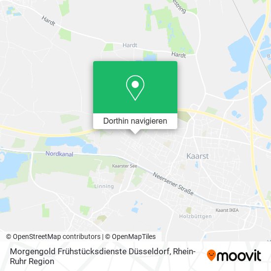 Morgengold Frühstücksdienste Düsseldorf Karte