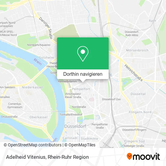 Adelheid Vitenius Karte