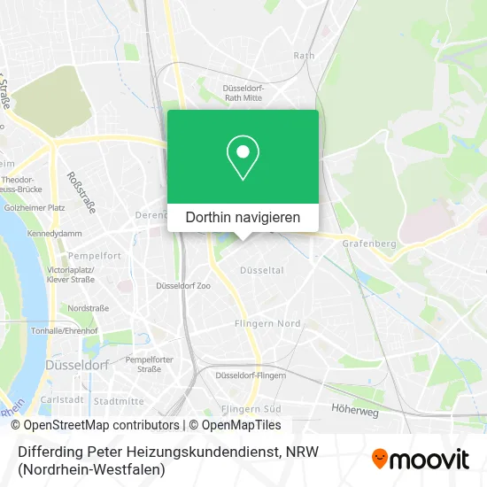 Differding Peter Heizungskundendienst Karte