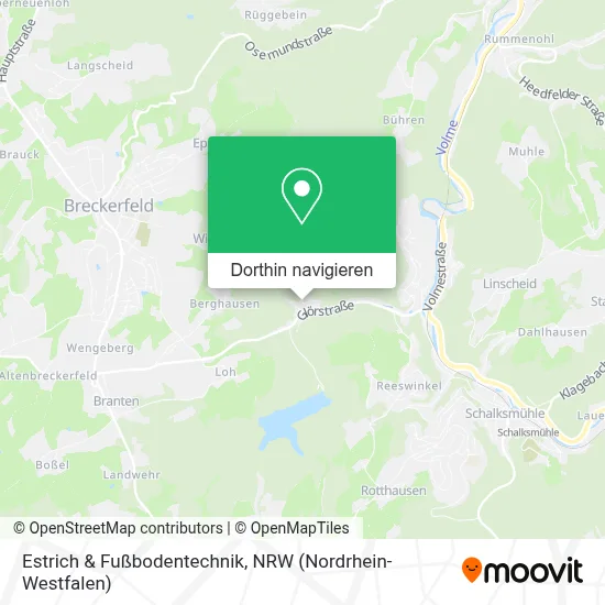 Estrich & Fußbodentechnik Karte