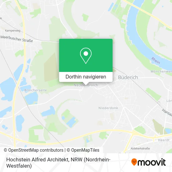 Hochstein Alfred Architekt Karte