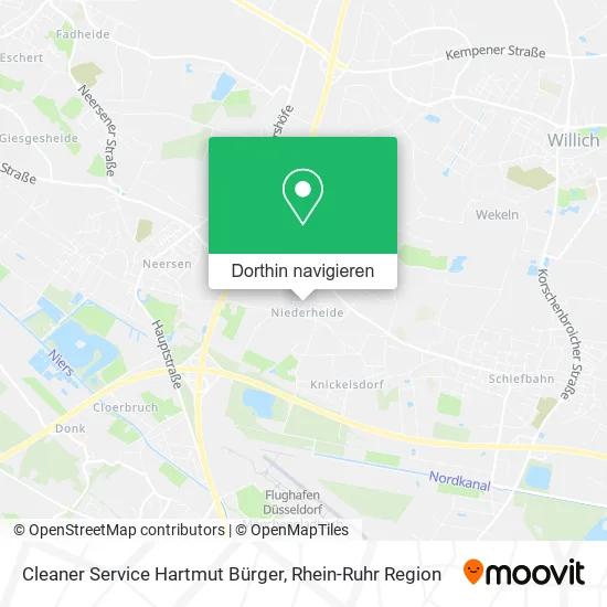 Cleaner Service Hartmut Bürger Karte