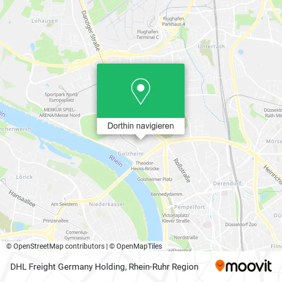 DHL Freight Germany Holding Karte