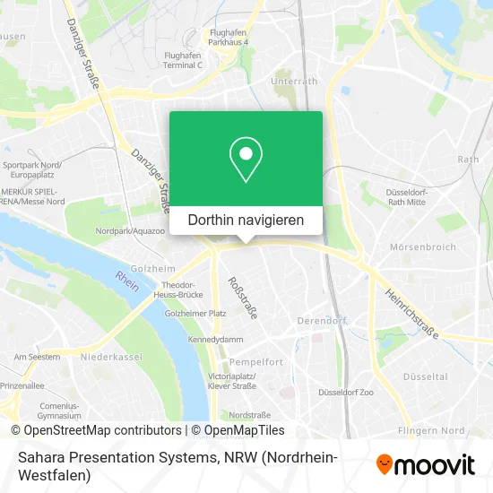 Sahara Presentation Systems Karte