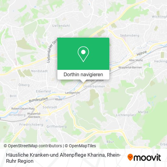 Häusliche Kranken-und Altenpflege Kharina Karte