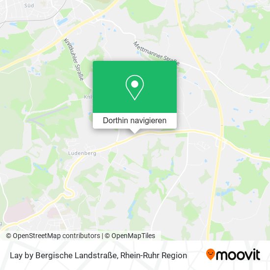 Lay by Bergische Landstraße Karte