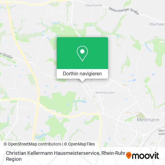 Christian Kellermann Hausmeisterservice Karte