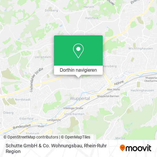 Schutte GmbH & Co. Wohnungsbau Karte