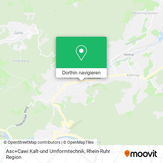 Asc+Cawi Kalt-und Umformtechnik Karte