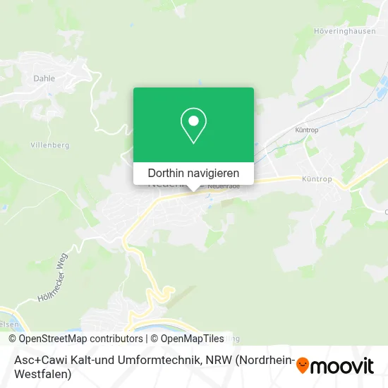 Asc+Cawi Kalt-und Umformtechnik Karte