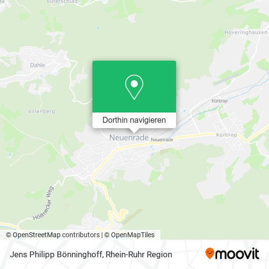 Jens Philipp Bönninghoff Karte