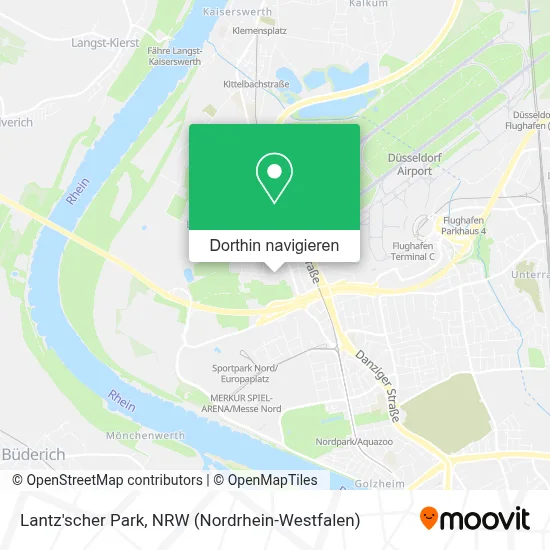 Lantz'scher Park Karte