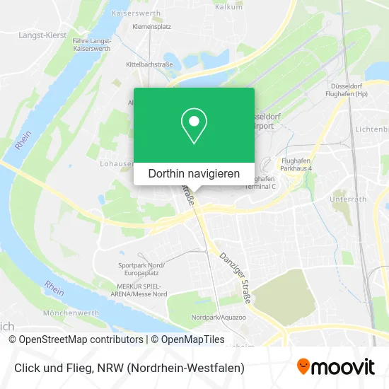 Click und Flieg Karte