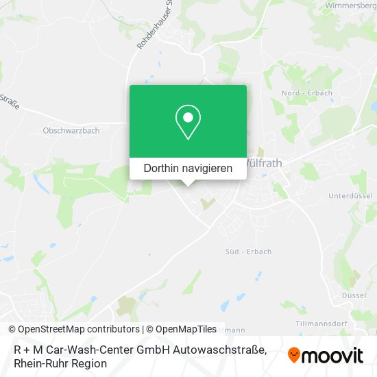 R + M Car-Wash-Center GmbH Autowaschstraße Karte