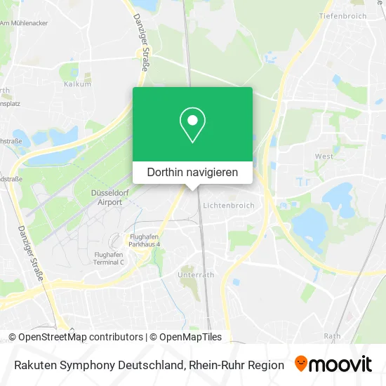 Rakuten Symphony Deutschland Karte