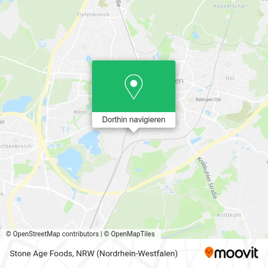 Stone Age Foods Karte