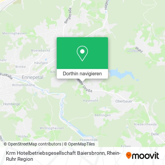 Krm Hotelbetriebsgesellschaft Baiersbronn Karte