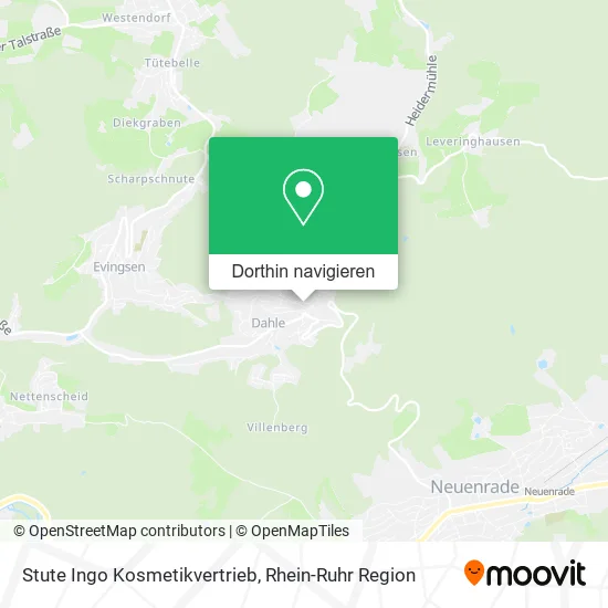 Stute Ingo Kosmetikvertrieb Karte