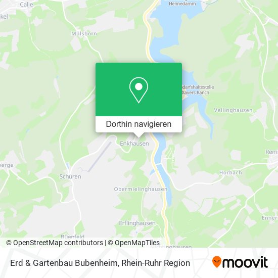 Erd & Gartenbau Bubenheim Karte