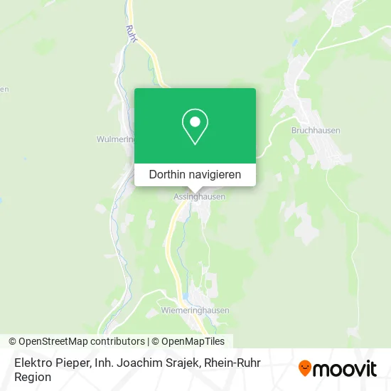 Elektro Pieper, Inh. Joachim Srajek Karte