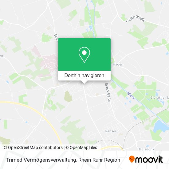 Trimed Vermögensverwaltung Karte