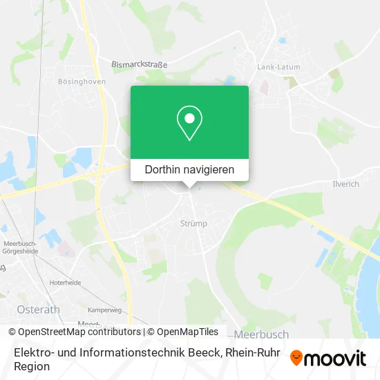 Elektro- und Informationstechnik Beeck Karte