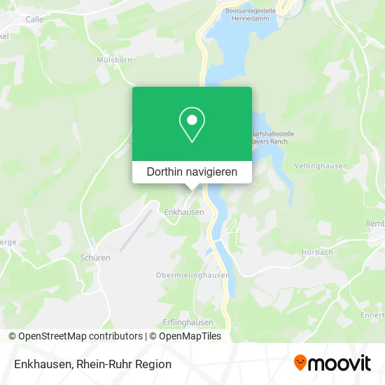 Enkhausen Karte