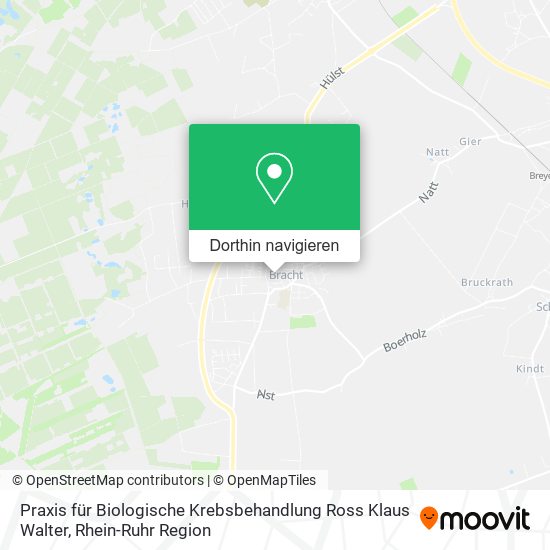 Praxis für Biologische Krebsbehandlung Ross Klaus Walter Karte