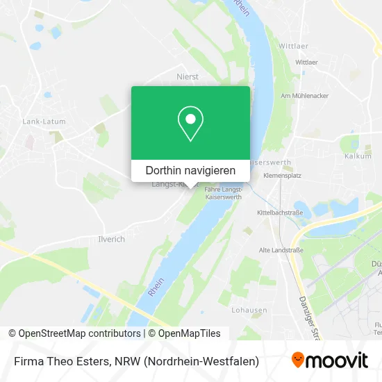 Firma Theo Esters Karte