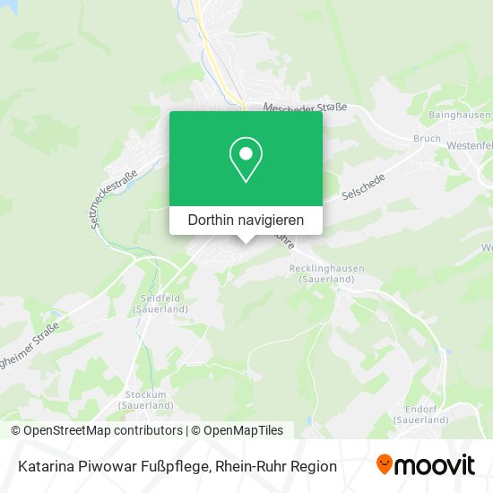 Katarina Piwowar Fußpflege Karte