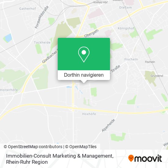 Immobilien-Consult Marketing & Management Karte