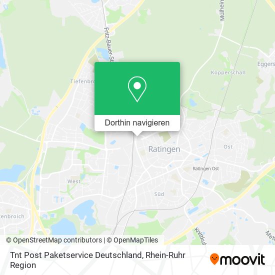 Tnt Post Paketservice Deutschland Karte