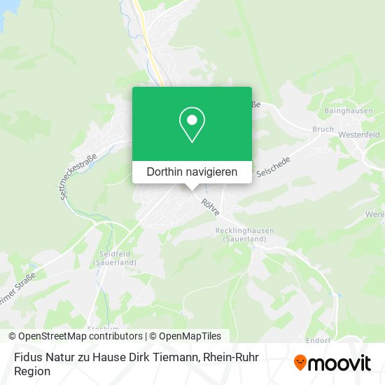 Fidus Natur zu Hause Dirk Tiemann Karte