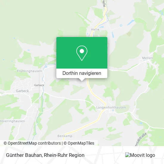 Günther Bauhan Karte