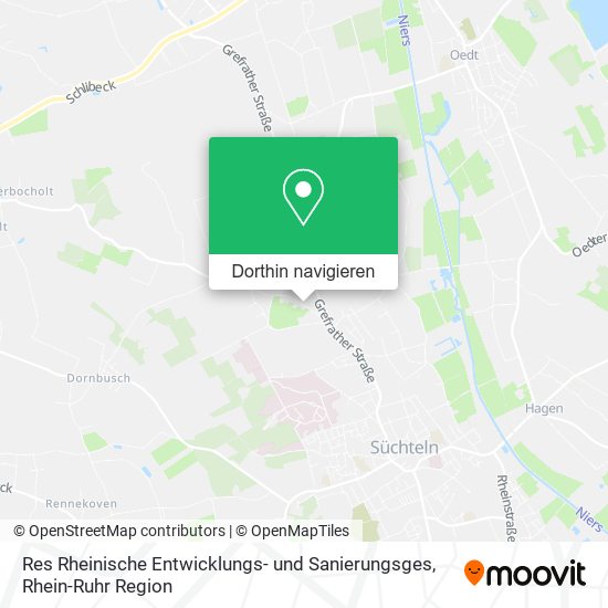 Res Rheinische Entwicklungs- und Sanierungsges Karte