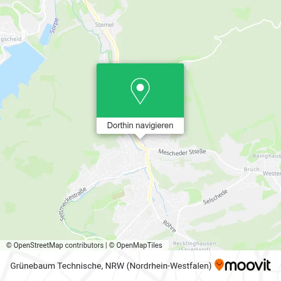 Grünebaum Technische Karte