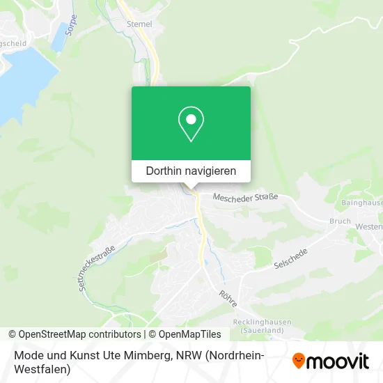 Mode und Kunst Ute Mimberg Karte