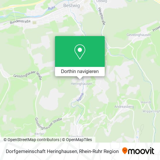 Dorfgemeinschaft Heringhausen Karte