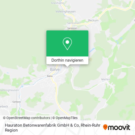 Hauraton Betonwarenfabrik GmbH & Co Karte