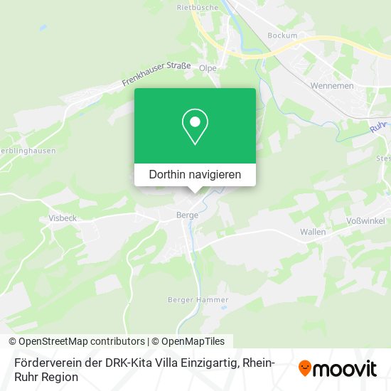 Förderverein der DRK-Kita Villa Einzigartig Karte